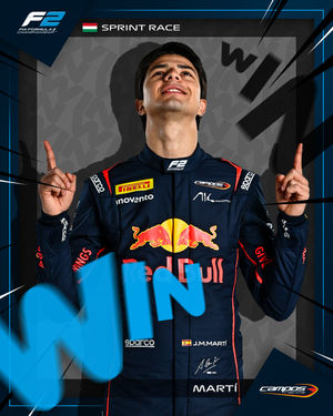 Image post by @formula2 on Instagram