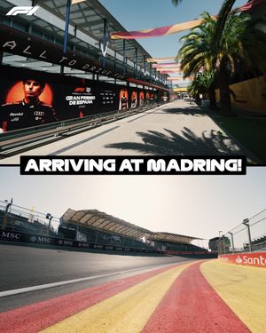 Image post by @f1 on Instagram