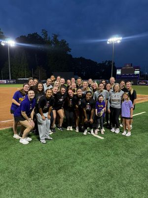 Text post by @ecu__softball on Twitter/X