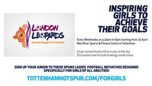 Image post by @SpursWomen on Facebook