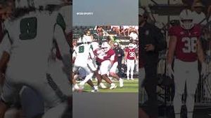Video post by @cbssportscfb on YouTube