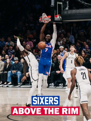 Image post by @sixers on Instagram