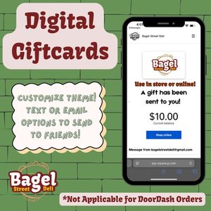 Image post by @bagelstreetdeli on Instagram