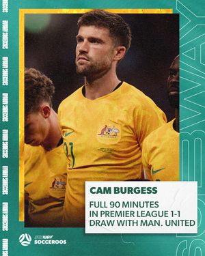 Image post by @socceroos on Instagram