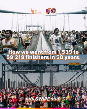 Image post by @nycmarathon on Instagram