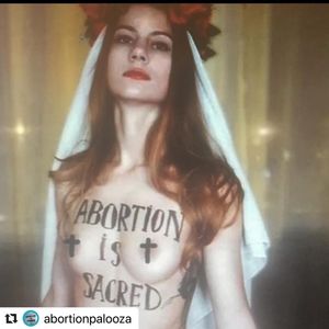 Image post by @shoutyourabortion on Instagram
