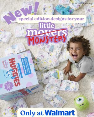 Image post by @huggies on Instagram