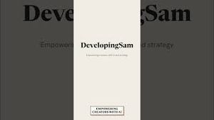 Video post by @developingsam1597 on YouTube
