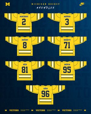 Image post by @umichhockey on Instagram