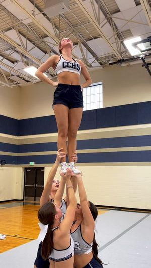 Video post by @corner_canyon_cheer on Instagram