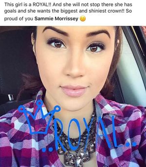 Image post by @thesammiemorrissey on Facebook