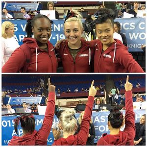 Image post by @stanfordgymnastics on Instagram