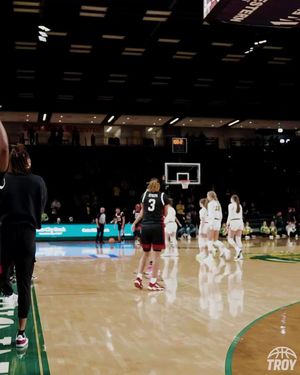Video post by @TroyTrojansWBB on Twitter