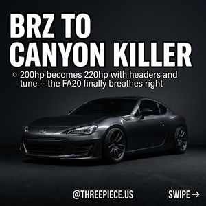 Image post by @threepiece.us on Instagram