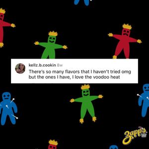 Image post by @realzappschips on Instagram