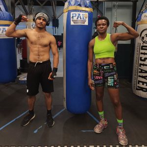 Image post by @tiarabrownboxing on Instagram