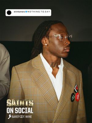 Image post by @Saints on Twitter