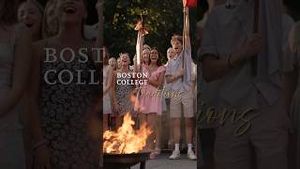 Video post by @bostoncollege on YouTube