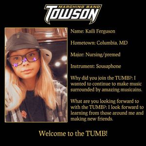 Image post by @towsonband on Instagram