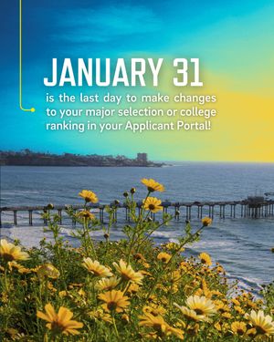 Image post by @ucsdadmissions on Instagram