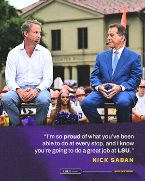 Image post by @lsufootball on Instagram