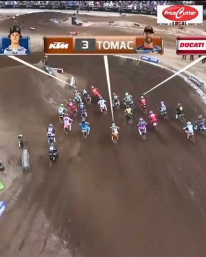 Video post by @supermotocross on Instagram