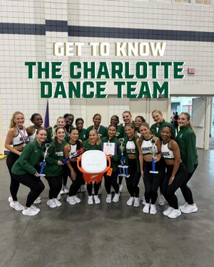 Image post by @charlotte49ersgolddusters on Instagram