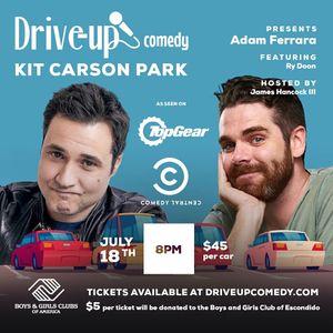 Image post by @driveupcomedy on Instagram