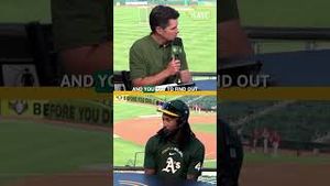 Video post by @athletics on YouTube