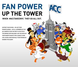 Image post by @tarheels on Facebook