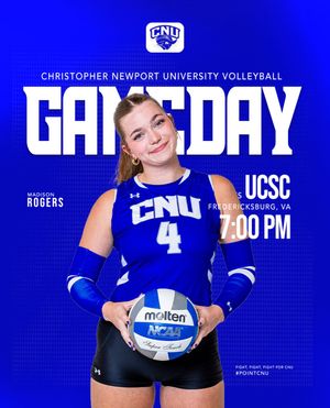 Image post by @cnuvolleyball on Instagram