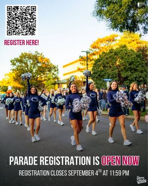 Image post by @pennstatehomecoming on Facebook