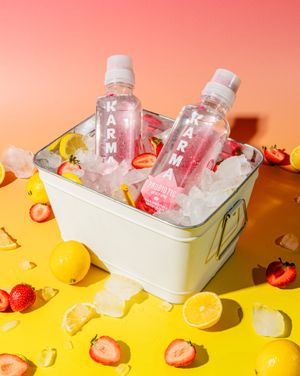 Image post by @drinkkarmawater on Instagram