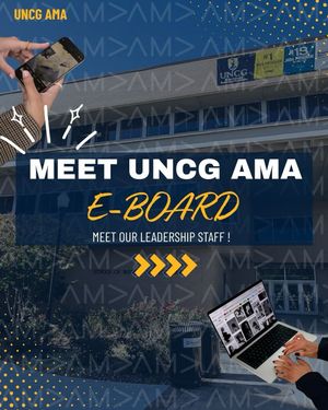 Image post by @uncg_ama on Instagram