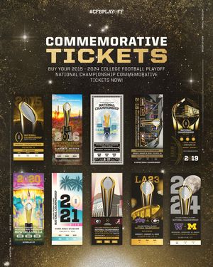 Image post by @cfbplayoff on Instagram