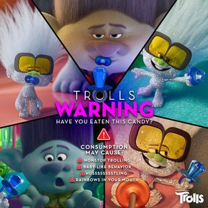 Image post by @trolls on Instagram