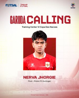 Image post by @timnasfutsal on Instagram