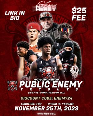 Image post by @PublicEnemy7v7 on Facebook