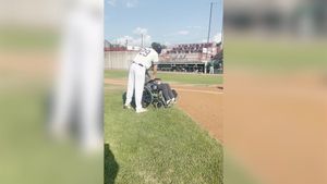 Video post by @BurlingtonBees on Facebook