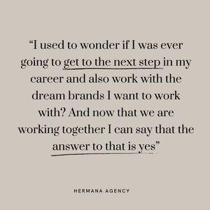 Image post by @hermana.agency on Instagram