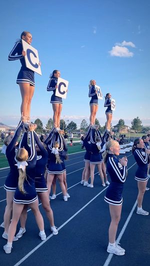 Video post by @corner_canyon_cheer on Instagram