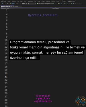 Image post by @yazilim_terimleri on Instagram