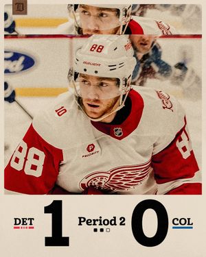 Image post by @DetroitRedWings on Twitter