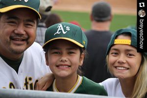 Image post by @athletics on Instagram