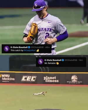 Image post by @kstatebsb on Instagram