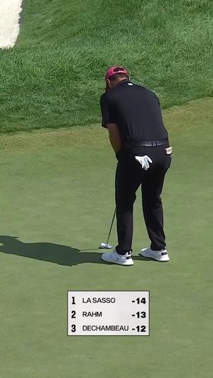 Video post by @livgolfleagueofficial on Facebook
