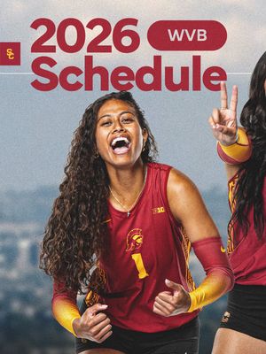 Image post by @uscwomensvolley on Instagram