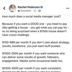 Image post by @mollythemarketer on Instagram