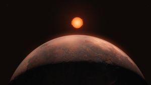 Image post by @ESO on Twitter