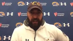 Video post by @KentStFootball on Facebook